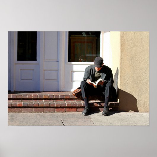 Der Leser in Santa Fe Poster (Vorne)
