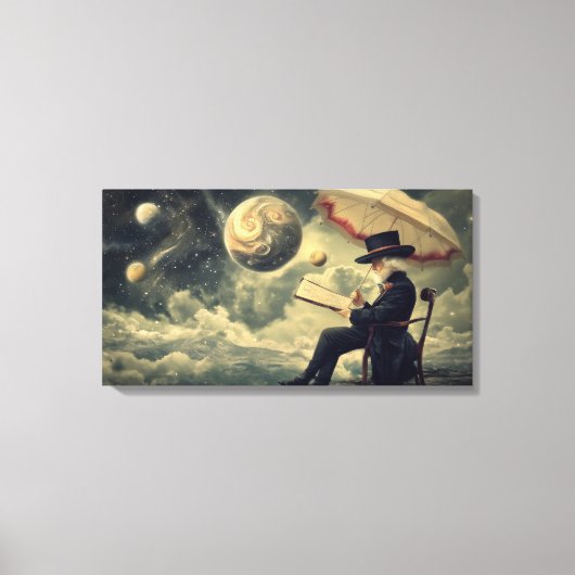 Der Leser Leinwanddruck (Vorderseite)