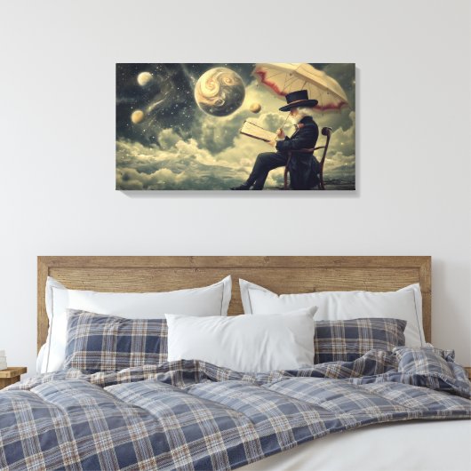 Der Leser Leinwanddruck (Insitu (Schlafzimmer))