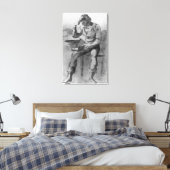 Der Leser Leinwanddruck (Insitu (Schlafzimmer))