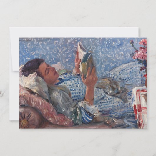 Der Leser | Lovis Corinth (Vorderseite)