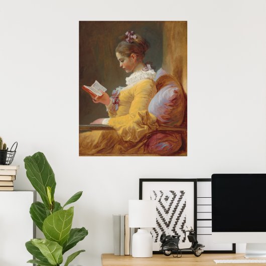 Der Leser Poster (Heimbüro)