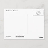 Der Leser Postkarte (Rückseite)