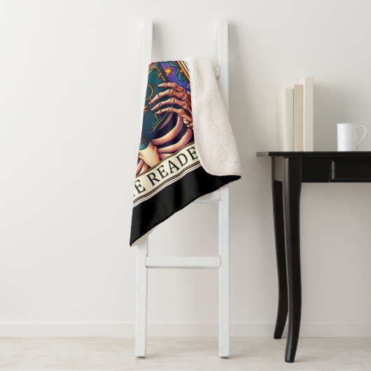 Der Leser-Tarot-Kartensteckplatz Sherpadecke (Beispiel)