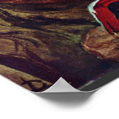 Der Leser von Daumier Honoré Poster (Ecke)