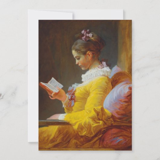 Der Leser von Jean-Honore Fragonard (Vorderseite)