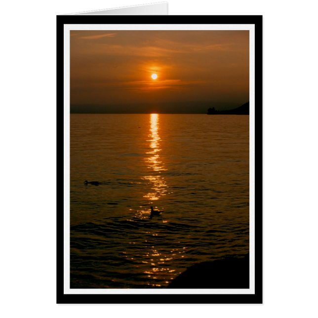 der letzte Abend ... Karte (Vorne)