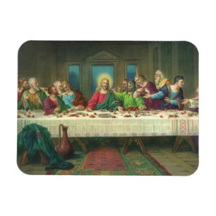 Der letzte Abendmahl ursprünglich von Leonardo da Magnet