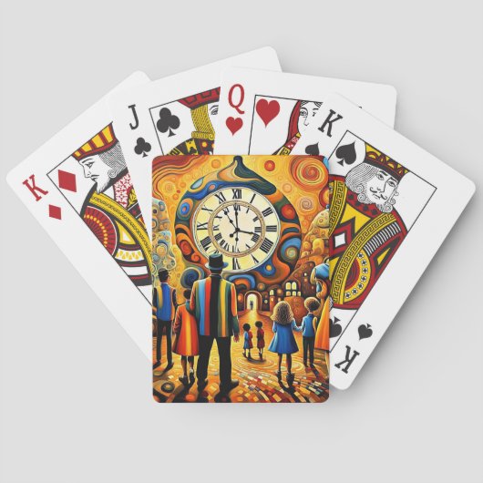 Der letzte Abschied Spielkarten (Rückseite)