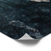 Der letzte Atemzug auf der Erde (GERETTET WALD) Poster (Ecke)