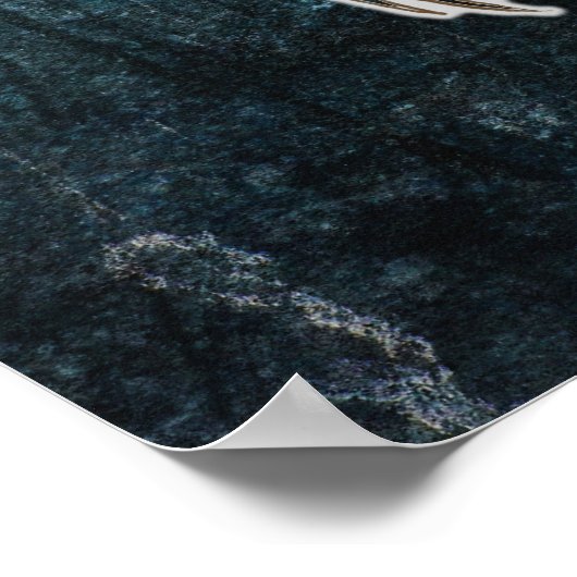 Der letzte Atemzug auf der Erde (GERETTET WALD) Poster (Ecke)