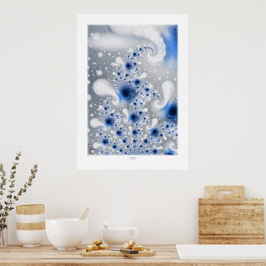 Der letzte Atemzug des Winters Poster (Küche)