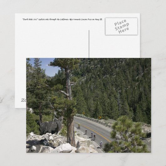 Der letzte Aufstieg Postkarte (Vorne/Hinten)