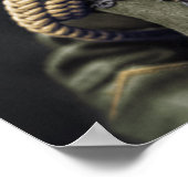 Der letzte August von Mackensen 1914 in Hussar Poster (Ecke)