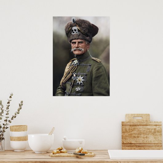 Der letzte August von Mackensen 1914 in Hussar Poster (Küche)