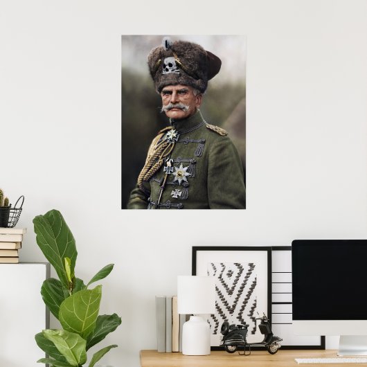 Der letzte August von Mackensen 1914 in Hussar Poster (Heimbüro)