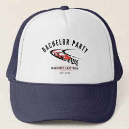 Der letzte Bachelor Party Groom Trucker Hat Truckerkappe
