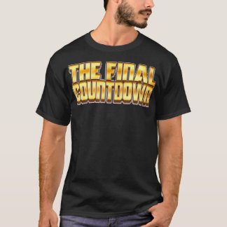 der letzte Countdown-Felsen T-Shirt