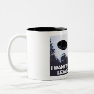 Der letzte Fall des Mannes: Die Kaffeetasse! Zweifarbige Tasse