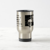 Der letzte Feind von Aluminium-Reisen Reisebecher (Mittel)