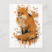 Der letzte Fuchs Postkarte (Vorderseite)