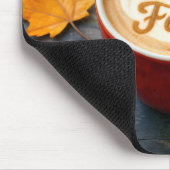 Der letzte glückliche Fall in der roten Tasse Mousepad (Ecke)