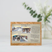 Der letzte große Rennen der Welt auf der Postkarte (Stehend Vorderseite)