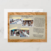 Der letzte große Rennen der Welt auf der Postkarte (Vorne/Hinten)