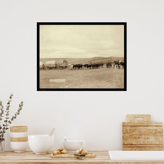 Der letzte große Zug SD 1890 Poster (Küche)