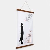 Der letzte Herbst Wandteppich Mit Holzrahmen (Gewinkelt)