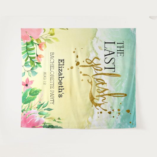 Der letzte Junggeselinnen-Abschied für den Start Wandteppich (Vorderseite (Horizontal))