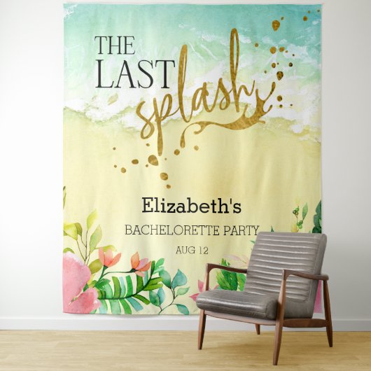 Der letzte Junggeselinnen-Abschied für den Start Wandteppich (Beispiel)