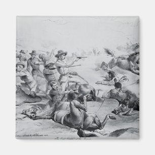 Der letzte Kampf von General Custer Magnet