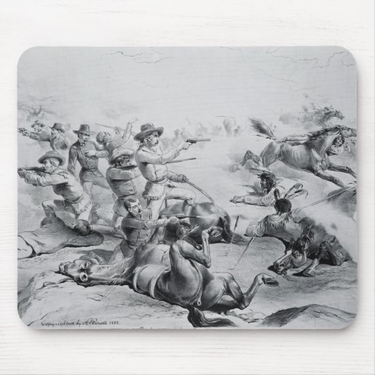 Der letzte Kampf von General Custer Mousepad (Vorne)