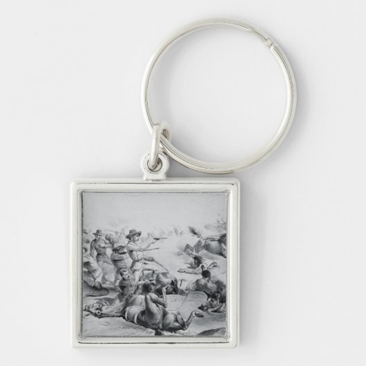 Der letzte Kampf von General Custer Schlüsselanhänger (Vorne)