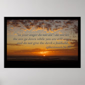 Der letzte Moment des Sonnenuntergangs mit Ephesia Poster (Vorne)