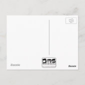 Der letzte Moment des Sonnenuntergangs mit Ephesia Postkarte (Rückseite)