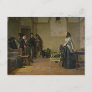 Der letzte Morgen von Marie-Antoinette Postkarte