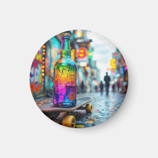 Der letzte Neontropfen Magnet (Vorne)