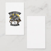 Der letzte Ritter Visitenkarte (Vorne/Hinten)