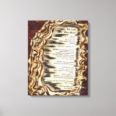 Der letzte ruhige Ort Leinwanddruck (Vorderseite)