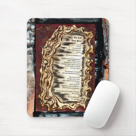 Der letzte ruhige Ort Mousepad (Mit Mouse)