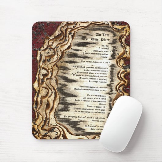 Der letzte ruhige Ort Mousepad (Mit Mouse)