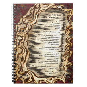 Der letzte ruhige Ort Notizblock