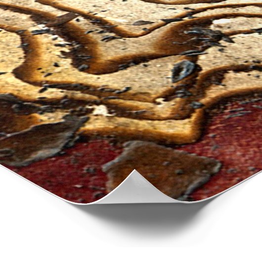 Der letzte ruhige Ort Poster (Ecke)