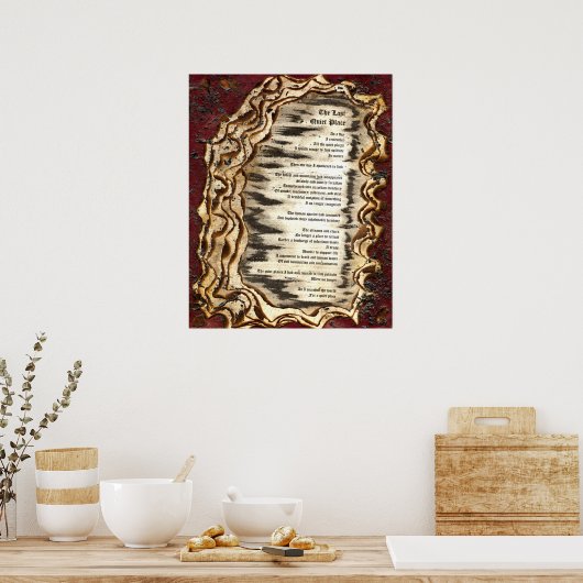 Der letzte ruhige Ort Poster (Küche)