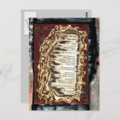 Der letzte ruhige Ort Postkarte (Vorne/Hinten)