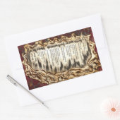 Der letzte ruhige Ort Rechteckiger Aufkleber (Umschlag)