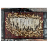 Der letzte ruhige Ort Schneidebrett (Vorderseite)