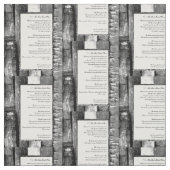 Der letzte ruhige Ort Stoff (Muster)